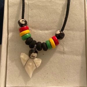 Shark tooth necklace